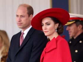 Kate Middleton and prince William'