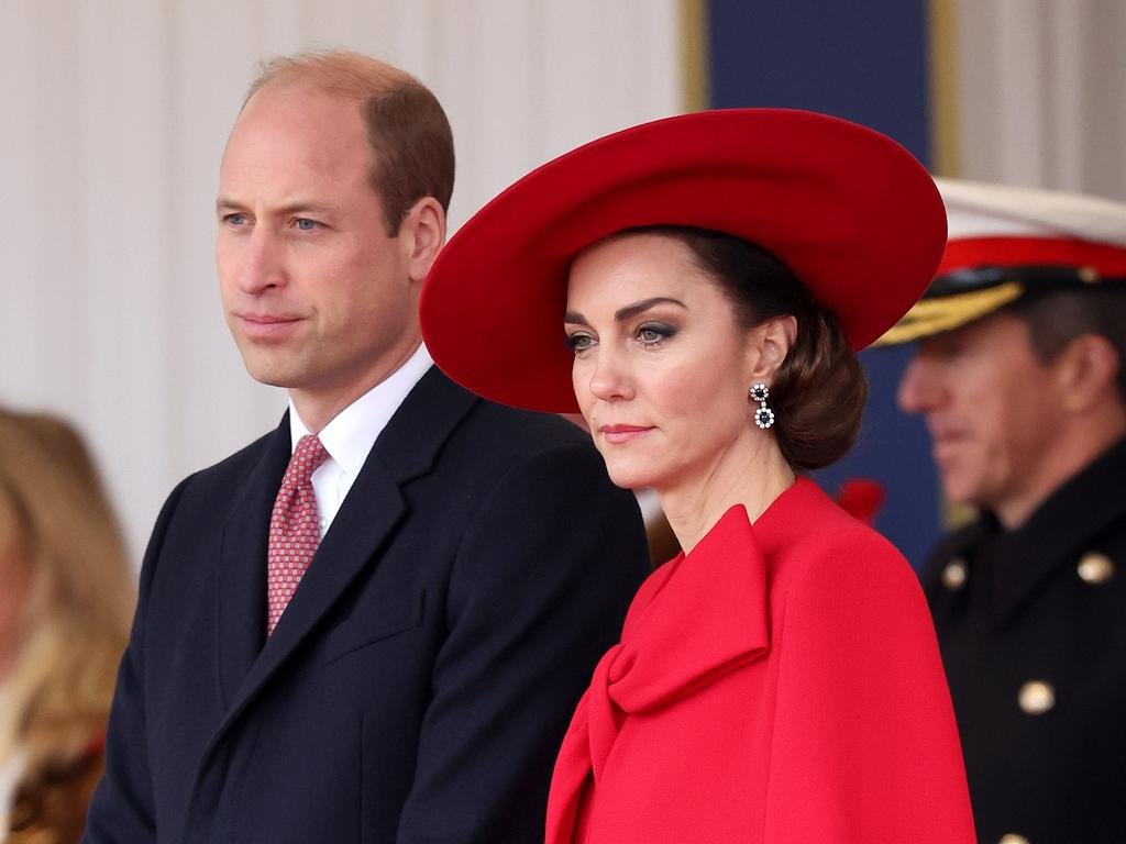 Kate Middleton and prince William'